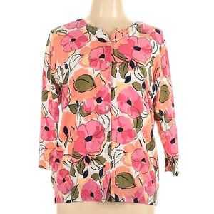 Isaac Mizrahi Live Floral Cardigan